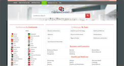 Desktop Screenshot of conferencealert.in